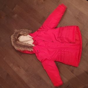 Hot Pink Old Navy Puffer Coat 4T